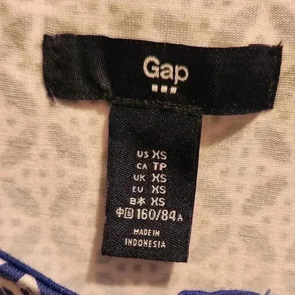 Gap •  1/4 button down high low maxi dress - Picture 3 of 6